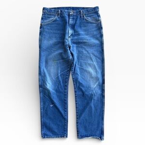 Vintage 90s Wrangler Bootcut Jeans Made in USA Faded 36x31